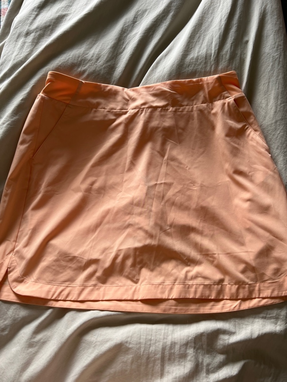 Walter Hagen Peach A-Line Golf Skort